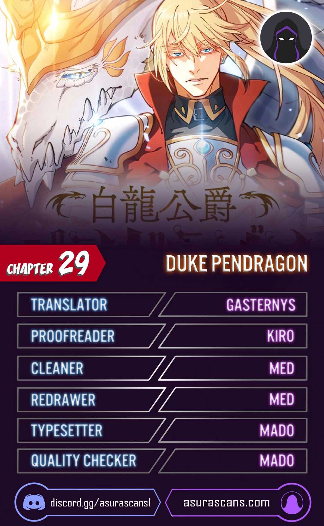 White Dragon Duke: Pendragon Chapter 29 1